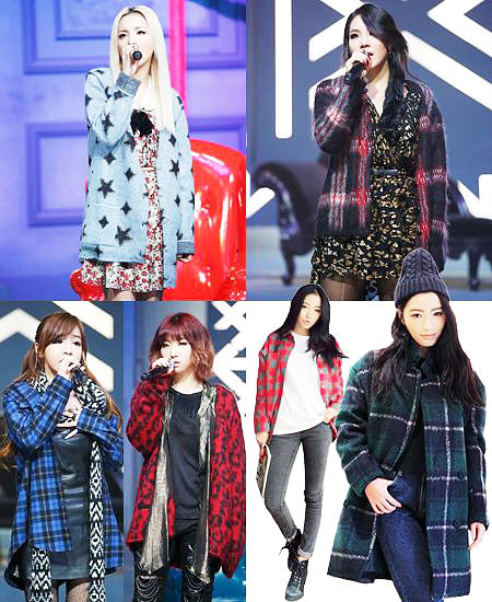 Fashion tips from female K-Pop idol groups stylish stage looks DECOR 2NE1